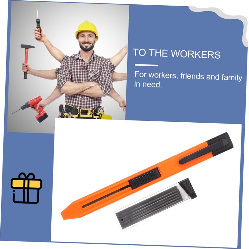 Operitacx Work Marking Pencils Set 1 Set Mechanical Pencils Long