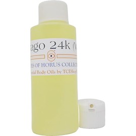 TCEShop Jivago 24K - Type For Women Scented Body Oil Fragrance [Flip Cap - Light Gold - 2 oz.] - ID#34298