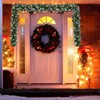 Dazzle Bright 9 FT Artificial Christmas Garland, 50 LED Battery