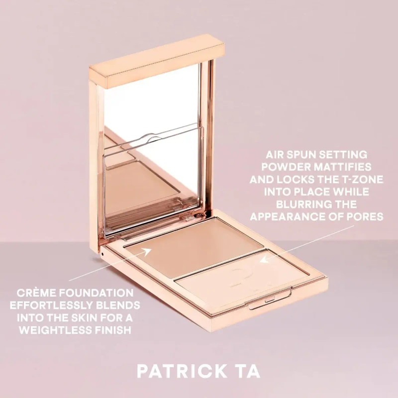 Nhgdúo De Base Y Polvo Compacto Major Skin Patrick Tahg