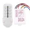 RF Remote Control Switch 1/2/3/4 Ways On/Off AC180-240V 1000W Wireless
