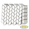 Tilingview 10 Pcs Vinyl Leaf Peel and Stick Tile for