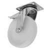 Ø100mm Heavy-Duty Nylon Castor Wheel Swivel with Total Lock -