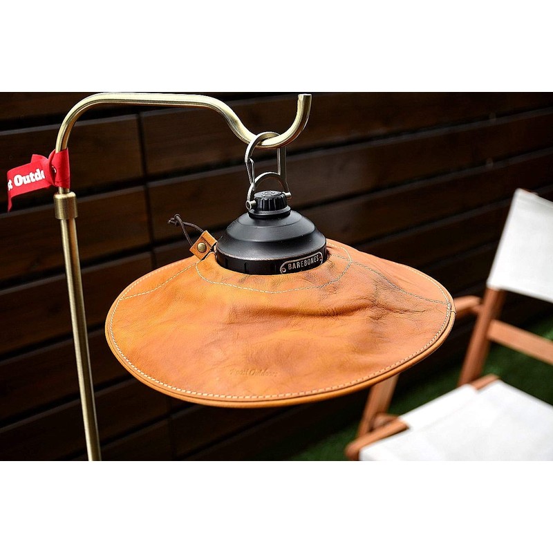 Roost Outdoors [Made of Genuine Leather] Adjustable Leather Lantern Shade