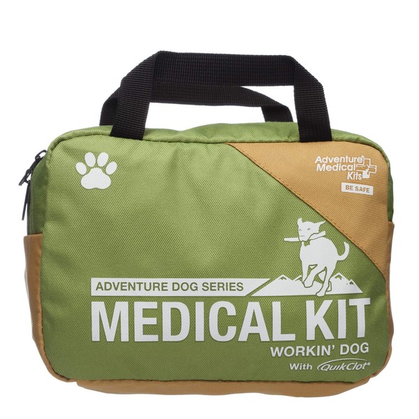 Adventure Medical Kits Workin' Dog Canine First Aid Kit with QuikClot