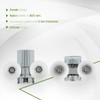 Amig - Set of Shower Door Rollers | 2 Units