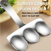 Jindizi Triple Meat Baller Scoop, Stainless Steel Meatball Machine Meatball
