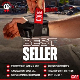 Core Protection Wrist Guards for Skating, Skateboarding and Action Sports 1 Pair of Protective Wrist Guards Impact - Extra Small