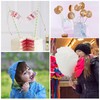 OMJMYY Pack of 100 Cotton Candy Sticks, 300 mm x