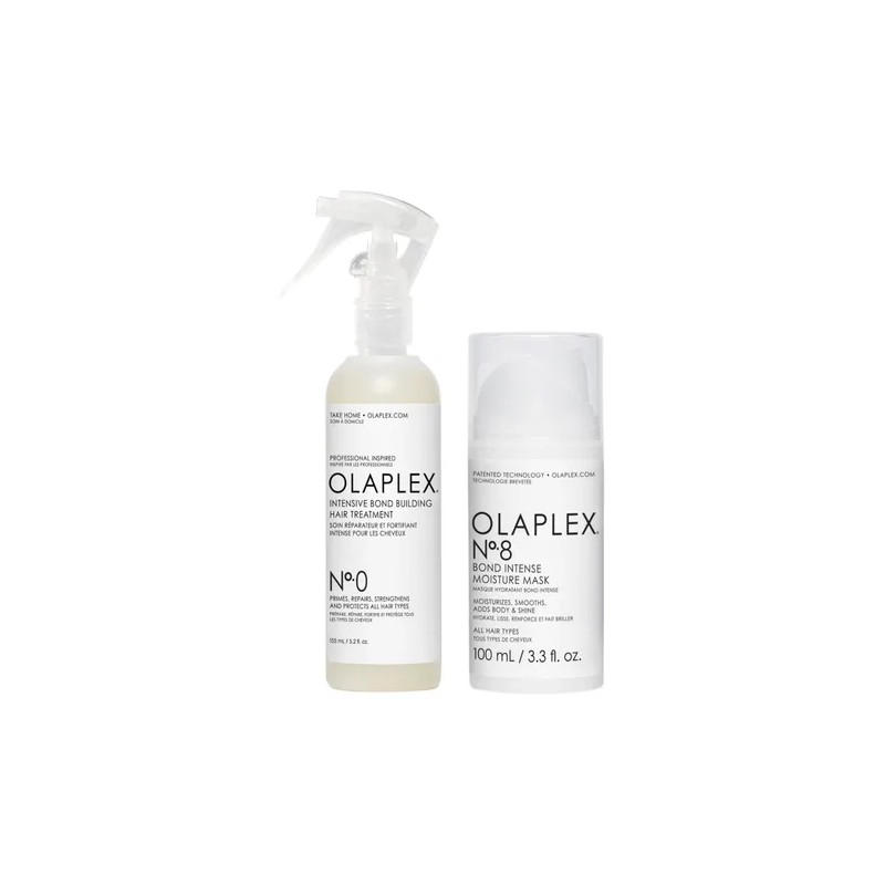 Kit Tratamiento Cabello Olaplex Mascarilla No.8 Y No.0