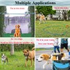 ZENGSUSU Multifunctional Dog Tie Out Cable 100ft for Two Dogs，Reflective
