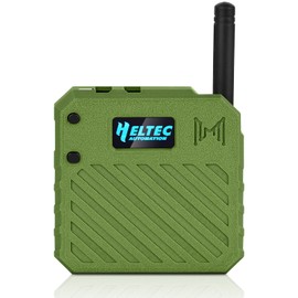 1Pack ESP32 for Heltec V3 Case LoRa Development Board Meshtastic Case with Antenna Port and Type-C Interface Army Green