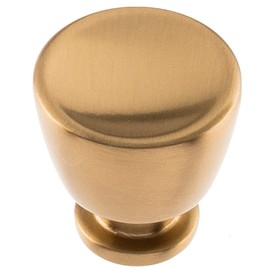 Atlas Homewares 412-WB Conga Tiki Hut Knob, Warm Brass