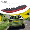 Rear Bumper Reflector Lights Tail Lower Fog Light Lamps for