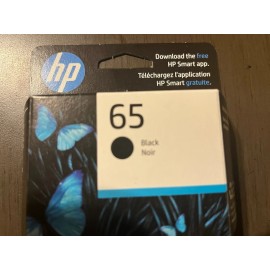HP65 Black Ink Cartridge, ~120 pages, N9K02AN#140