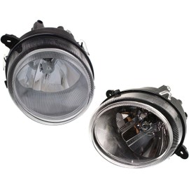 Garage-Pro Driver and Passenger Side Headlight for Jeep Patriot 2007-2017 Halogen With bulb(s) Replaces# 5303843AE 5303842AE