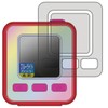 PDA Kobo Emojam Compatible Blue Light Cutting [Glossy] Protective Film,