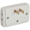 Panasonic WH2023WP Corner Tap (3 Outlets), White