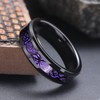King Will Celtic Dragon Men's 6mm Purple Celtic Dragon Tungsten