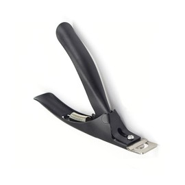 Beauty+ Nail Tip Cutter Fake Nail, Acrylic False Nail Clipper UV Gel Nail Stainless Steel (Black)