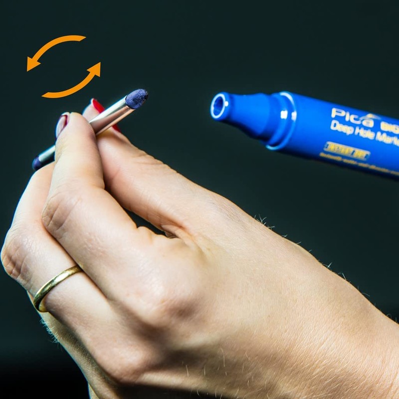 Pica BIG Ink Smart-Use Marker XL Black (Strong Markings, Suitable