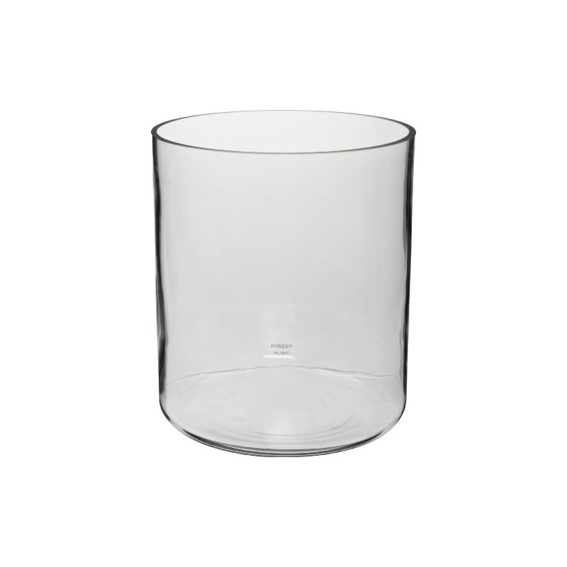 Corning Pyrex 6942-7L Borosilicate Glass 7.5L Reusable Plain Cylindrical Jar