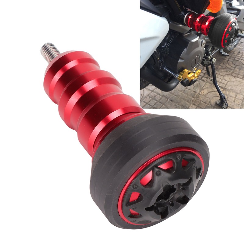 Motorcycle Wheel Fork Frame Slider Protection Anodized Universal Replacement for