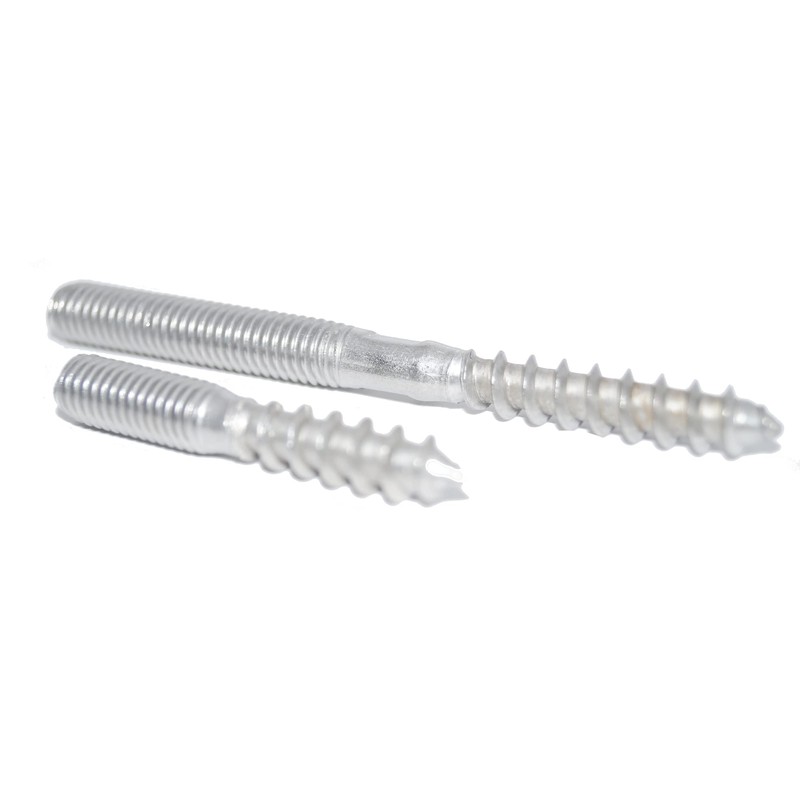Hanger Bolts M8 x 120 Pack of 5 Screw Pins