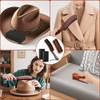 Felt Hat Cleaner Brush Set 4 Pack, Soft Horse‑Hair Hat