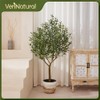 VeriNatural Artificial Olive Tree 6FT - Large Fake Olive Trees