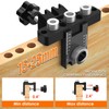 High-end woodworking 3-in-1 dowel clamp set - additional embedded part