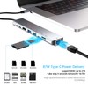 8-in-1 Type-C Hub Docking Station, Multi-Function USB Splitter Adapter 4K