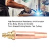 4Pcs Propane Cutting Torch Tips High Temperature Resistance Fast Cutting
