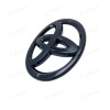 TOYOTA Overlay ! Gloss Black out Front Grille Emblem Badge