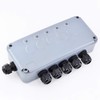 Outdoor Remote Switch,NineLeaf Garden & Pond Switch Box IP66 Waterproof,