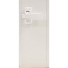 Larson Certified Storm Door White Push-Button Heavy-Duty Latch with Key