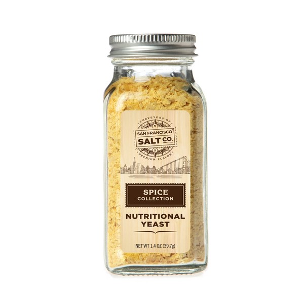 Nutritional Yeast 1.4 oz Shaker - Spice Collection by San Francisco Salt Company