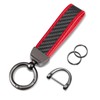 T-carbon Real Carbon Car Keychain, Car Key Chain, Keychain, Stylish,