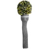 Jan Craig Handmade Driver Headcover 460cc Silver/Aspengreen/Yellow