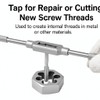1/2"-14 NPT Tap and Die Set – GCr15 Alloy Steel