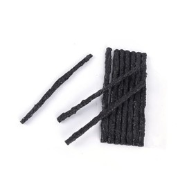 Vaguelly 50pcs Tire Seal Strip for Tubeless Tires Flexible Puncture Repair Tape Essential Tool for Automotive Use Black