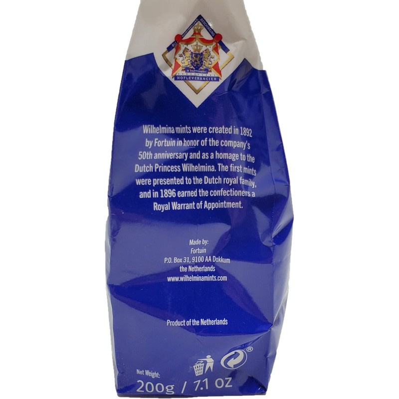 Wilhelmina Mints 7.1 Ounce Bag (Pack of 3)