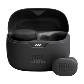 JBL Tune Buds - Auriculares inalámbricos con cancelación de ruido (negro), pequeños (renovados)