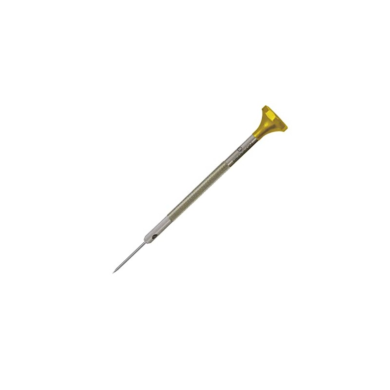 Bergeon 31081-080 Non-Magnetic Screwdriver with anodised Aluminium Body 0.80mm for