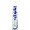 Large 44cm Tall Free Standing Galileo Thermometer with Blue Coloured