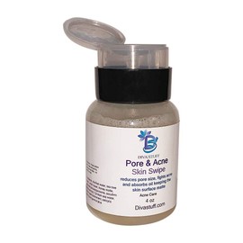 Pore and Acne Skin Swipe, Tightens Pores, Absorbs Oil and Fights Acne, Diva Stuff, 4 oz