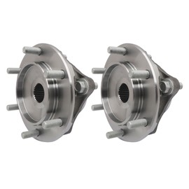 GXARTS 2pcs Front Wheel Bearing and Hub 43502-60201 Compatible with Toyota Tacoma Cruiser 2005-2012 4WD ONLY Compatible with Lexus GX470 2003-2009 GX460 2010-2021