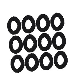 LALAFINA 20pcs High Elastic Hair Ties for Women Simple Chic Ponytail Holders Black and Stylish Hair Ropes for Everyday Wear for Any Occasion