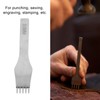Leather Pricking Iron High Speed Steel Mirror Polished Round Cutting