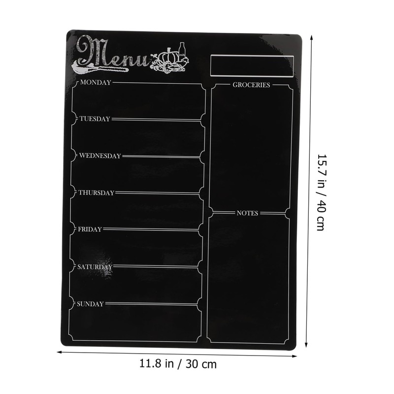 Operitacx Magnetic Menu Board Reminder Book Magnetic Notepads Food Planner